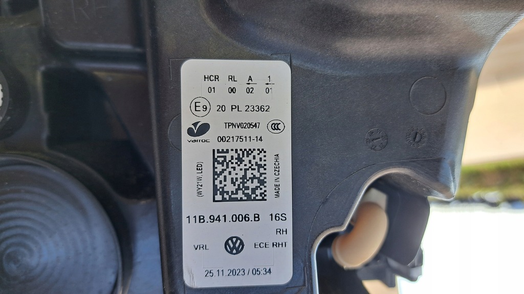 фото №12, Vw id.4 лампа правий перед 11b941006b