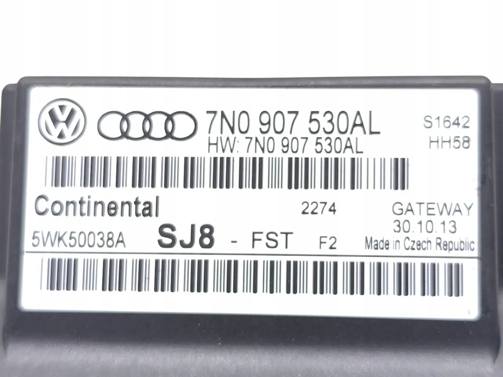 фото №7, Seat alhambra інше комп'ютери / модулі / блоки управління 2.0 tdi дизель 5wk50038a