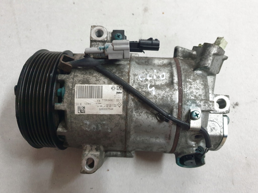 фото №1, Компрессор кондиционер renault clio iv captur 926000734r