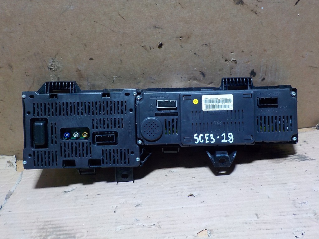 фото №4, Дисплей счетчик приборы renault scenic iii 10r.