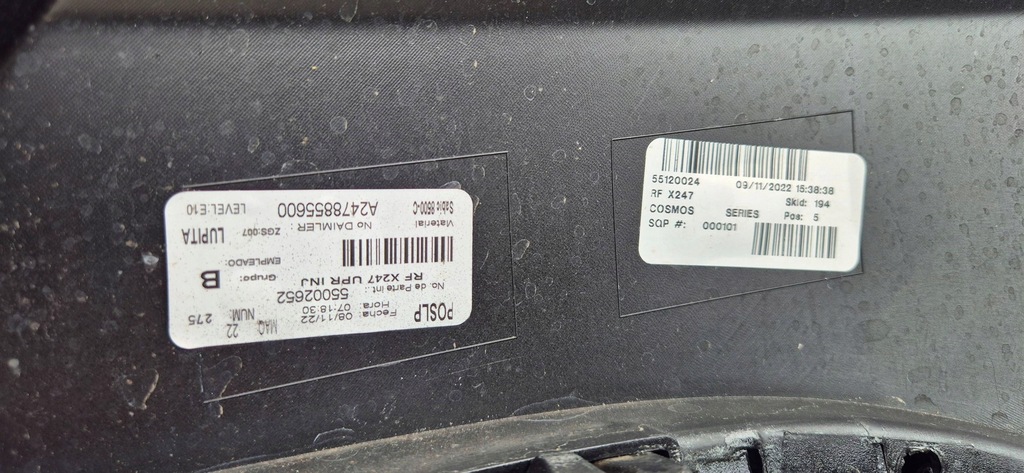 фото №14, Mercedes glb x247 19- amg бампер задняя org