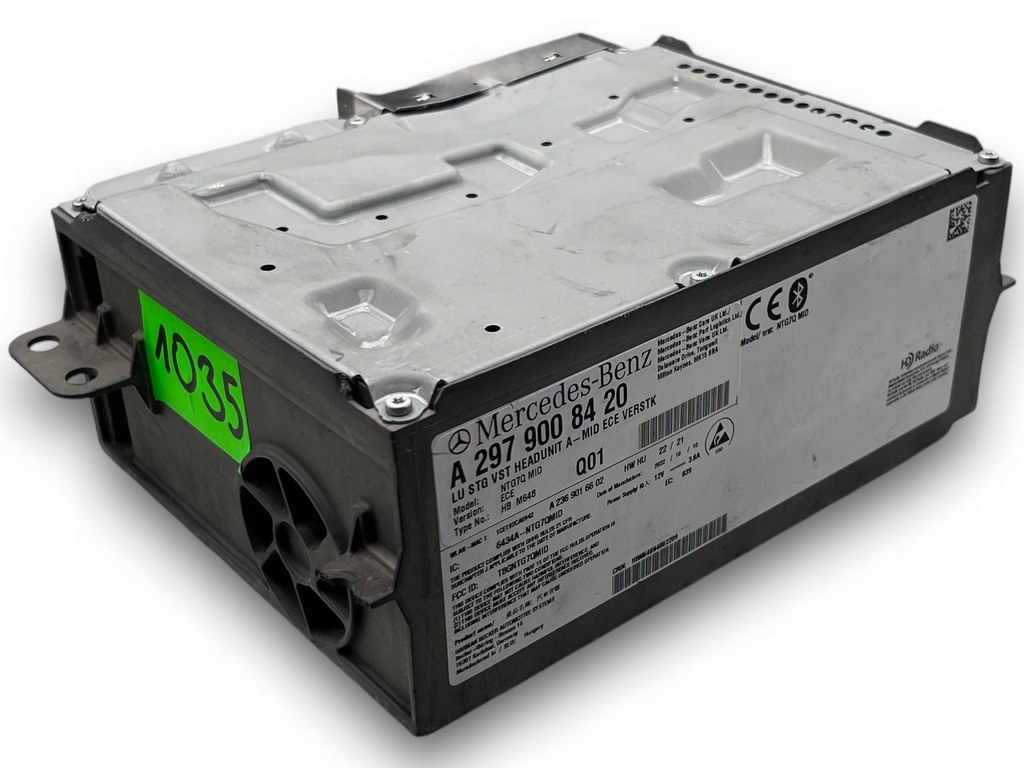 фото №1, Mercedes eqs v297 радио navi 2979008420 $j
