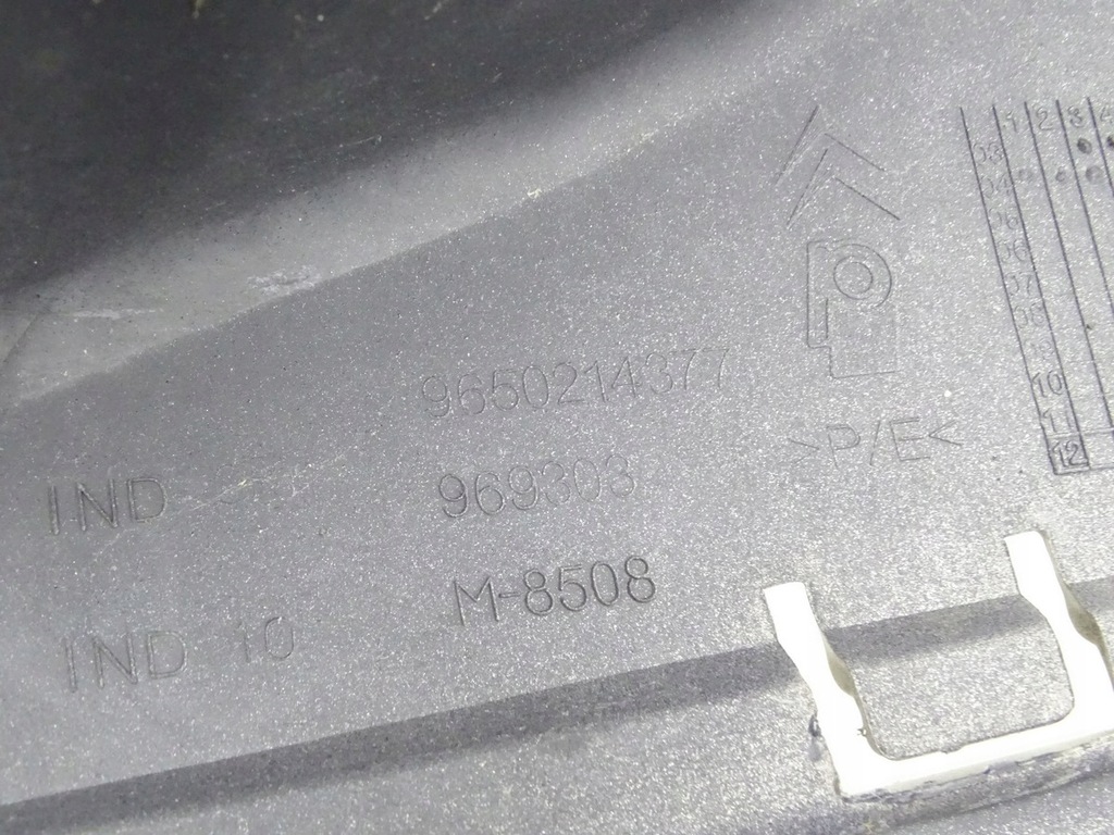 фото №7, Citroen xsara picasso lift 04-07 бампер задняя задний pdc 9650214377