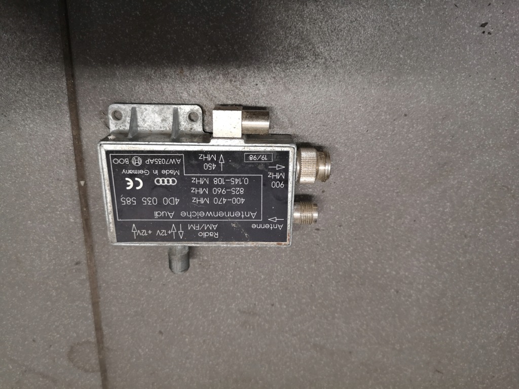 фото №1, Підсилювач антени audi a8 d3 4d0035585
