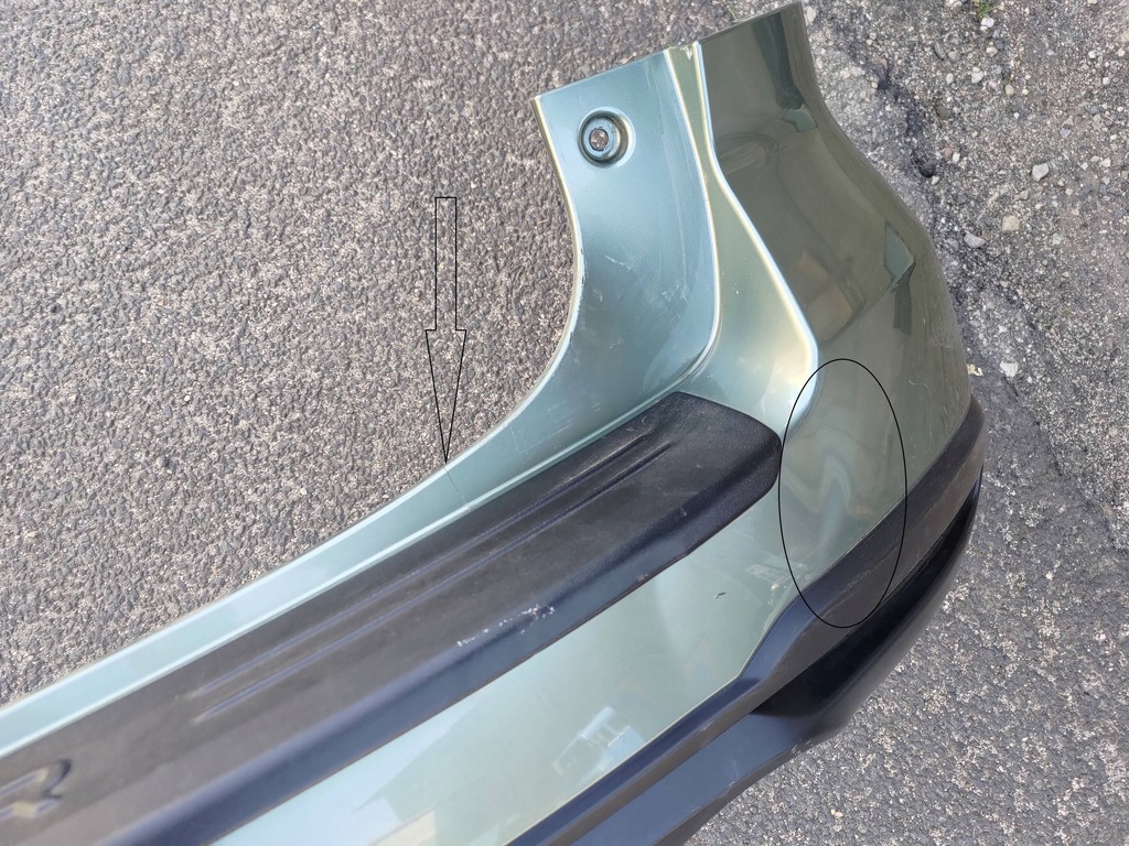 фото №8, Бампер задняя задний subaru forester iv sj 2013 - 2018 r.