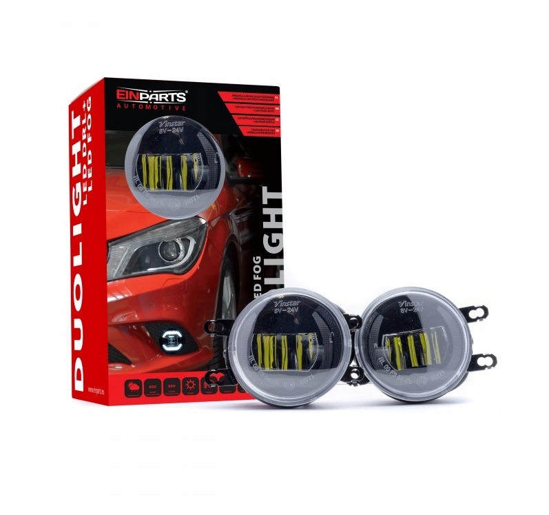 фото №1, Свет do движение dziennej einparts automotive duolight dl04