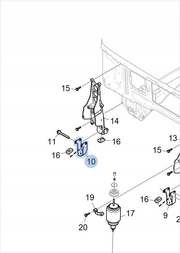 фото №4, Кронштейн кронштейн scania ngs r s 2558515 правий b-b