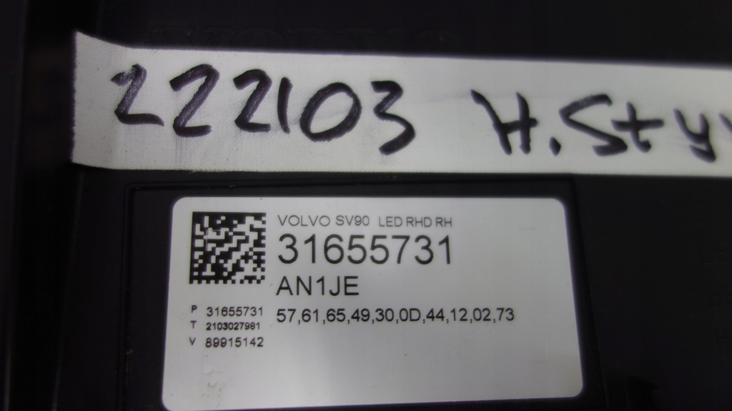 фото №8, Volvo s90 v90 лампа лампи led uk 31655730 31