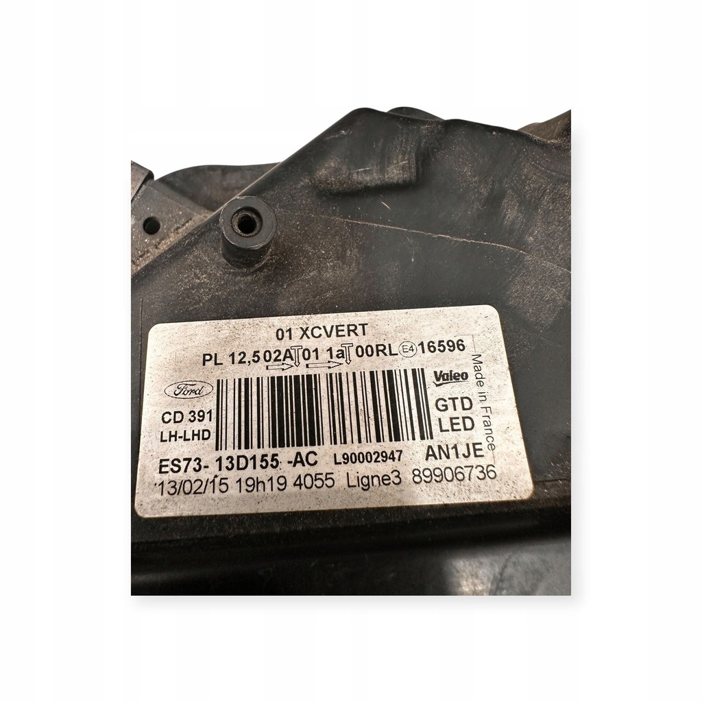 фото №9, Ford mondeo mk v 2015 перед сторона левая лампа передняя