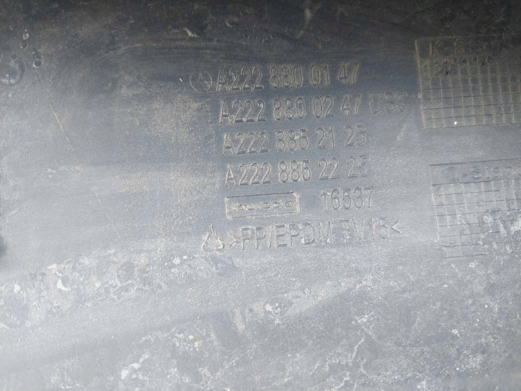 фото №10, Mercedes s klasa w222 бампер перед передній