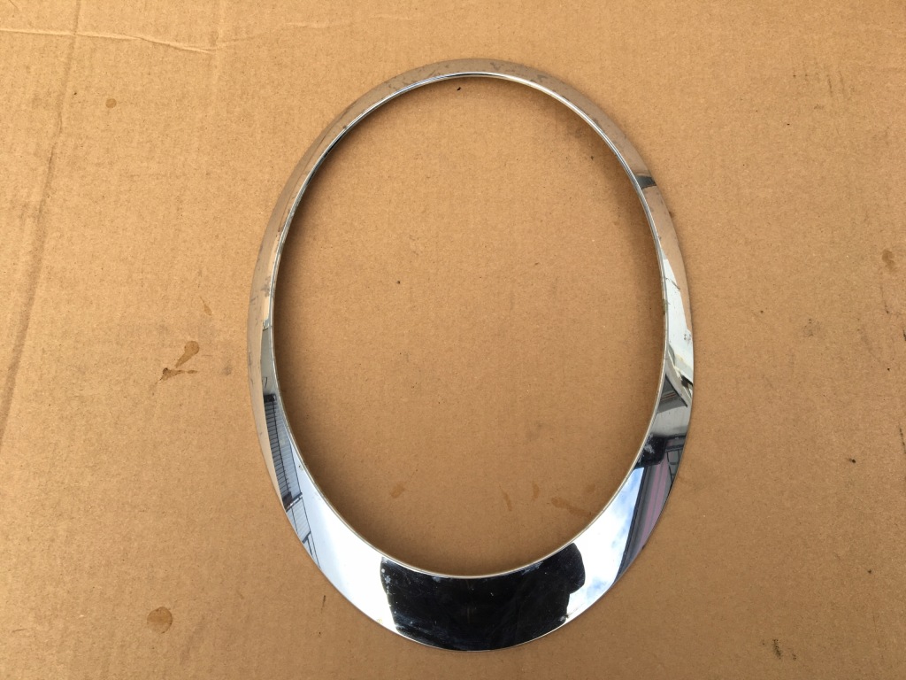 Купить Mini cooper рамка лампы хром правый перед 7149906