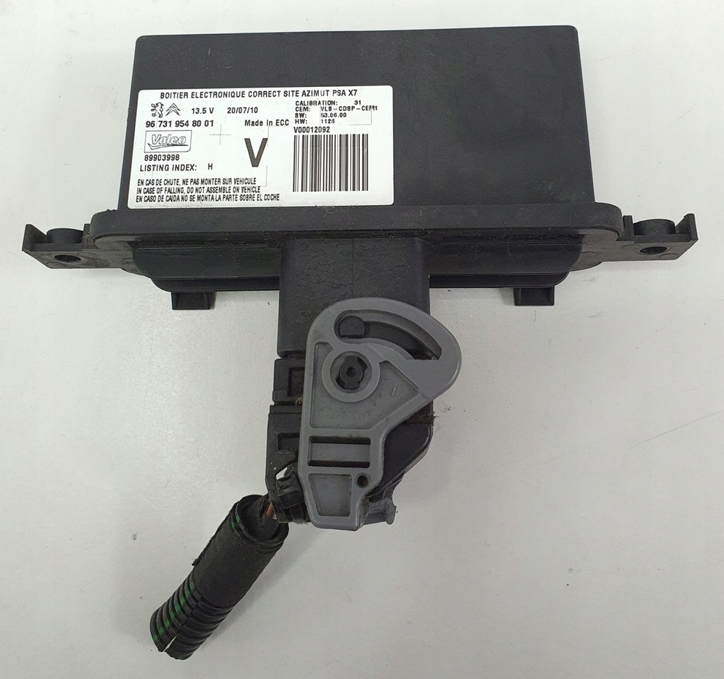 фото №1, Модуль світла citroen c5 iii x7 9673195480