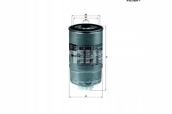 фото №1, Knecht kc 195 фільтр пального