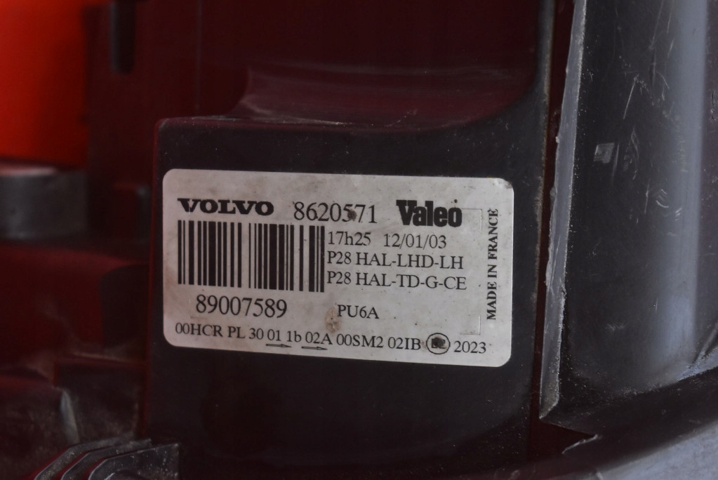 фото №6, Фара левый лампа перед eu 8620571 volvo xc90 1 i 02-06