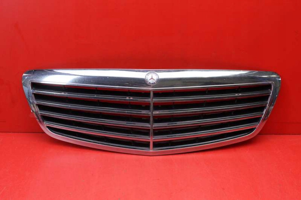 фото №1, Решётка радиатора решётка радиатора хром 2218800083 mercedes s-klasa w221 05-09
