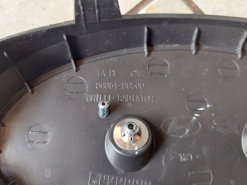 фото №8, Решітка радіатора - решітка радіатора - hyundai i10 ii - lift - 16-19