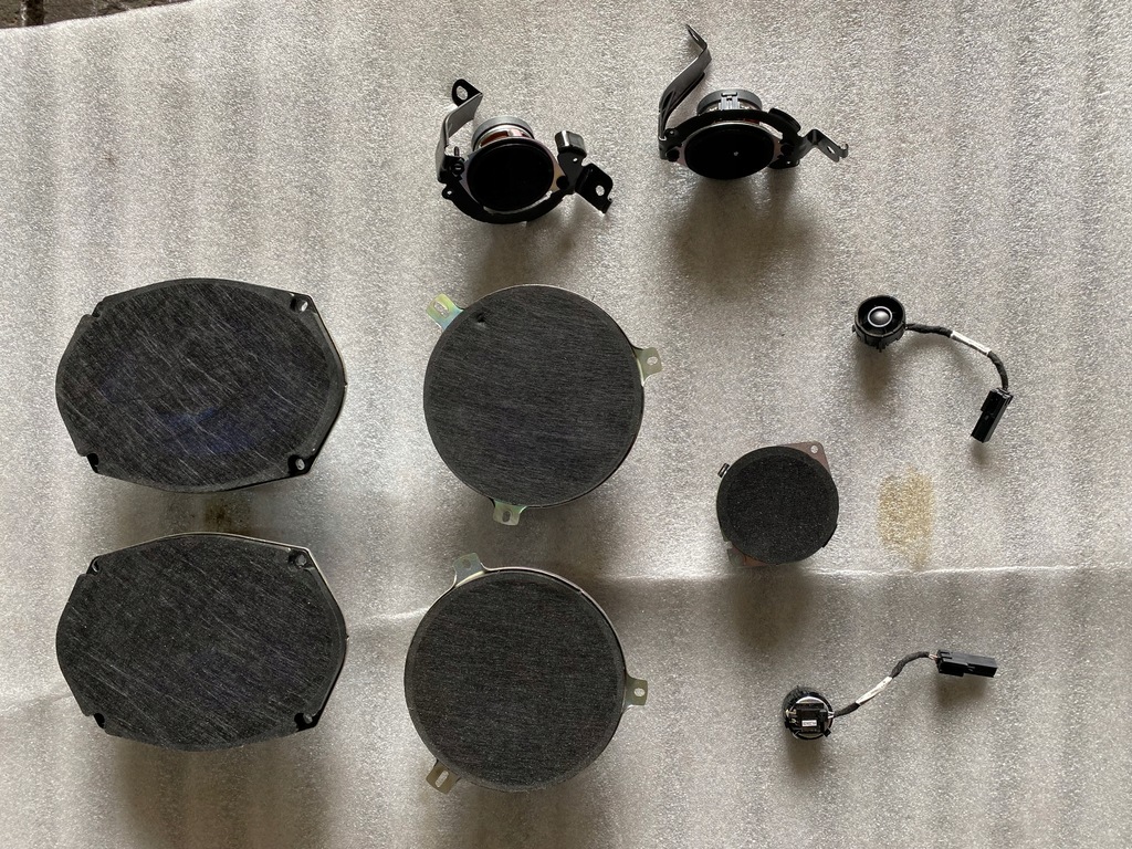 фото №1, Jeep grand cherokee wk2 набор динамиков динамики