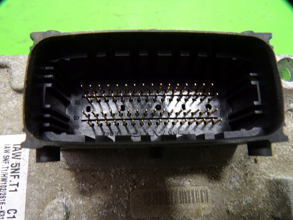 фото №7, Fiat stilo 1.6 16v бортовой компьютер блок управления двигателя 55187475