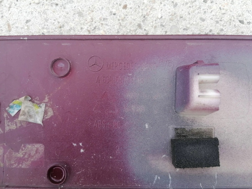 фото №6, Молдинг боковая правая mercedes vito w639