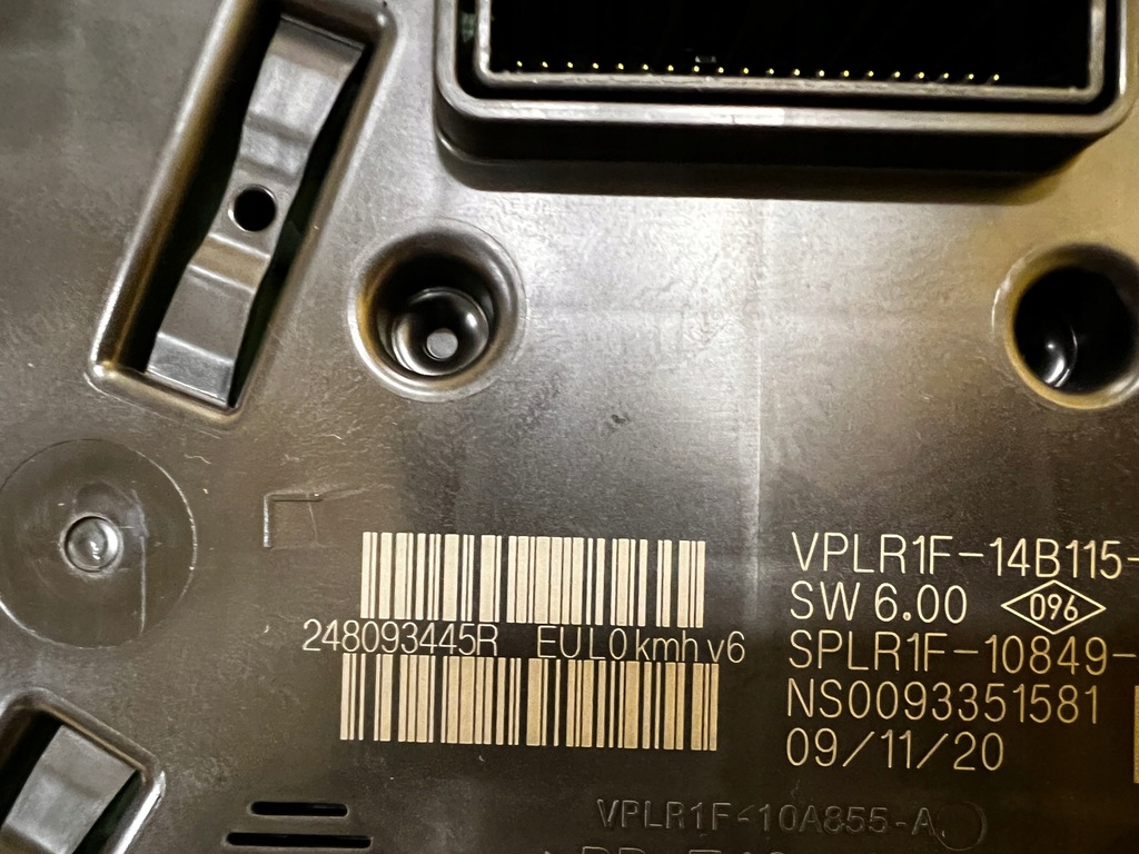 фото №6, Набір стартовий ecu bsi bcm замок запалювання dacia sandero iii 2023r 1.0 sce