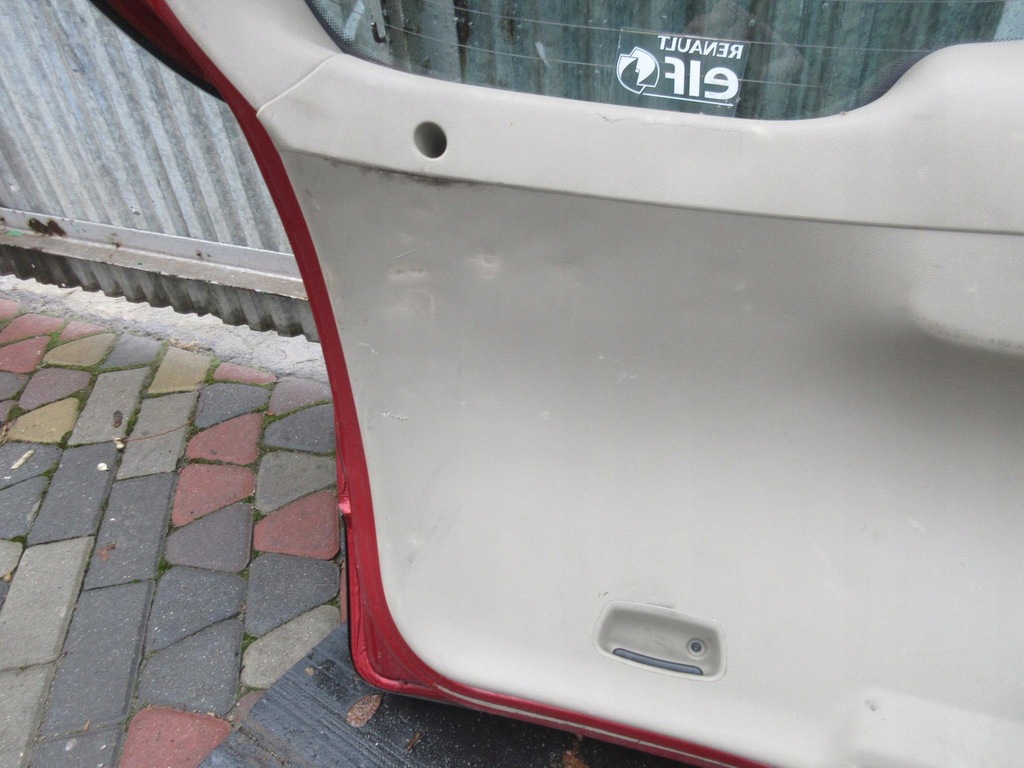 фото №7, Renault scenic ii lift teb76 кришка багажника багажника