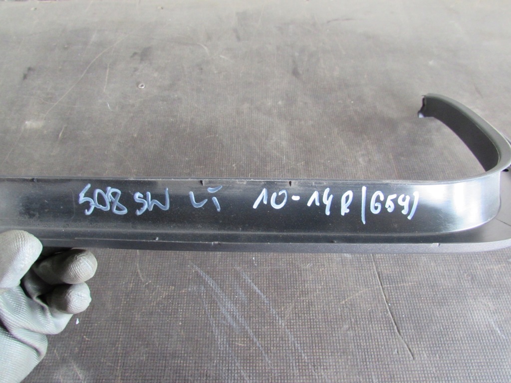 фото №8, Молдинг рамка дверь левый задняя peugeot 508 i 10-14r kombi 9672186877