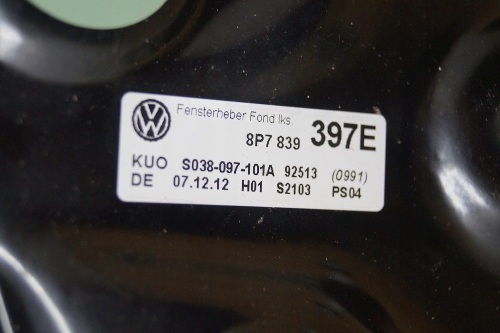 фото №6, Механизм подъемник стекло vw golf vi cabrio левый