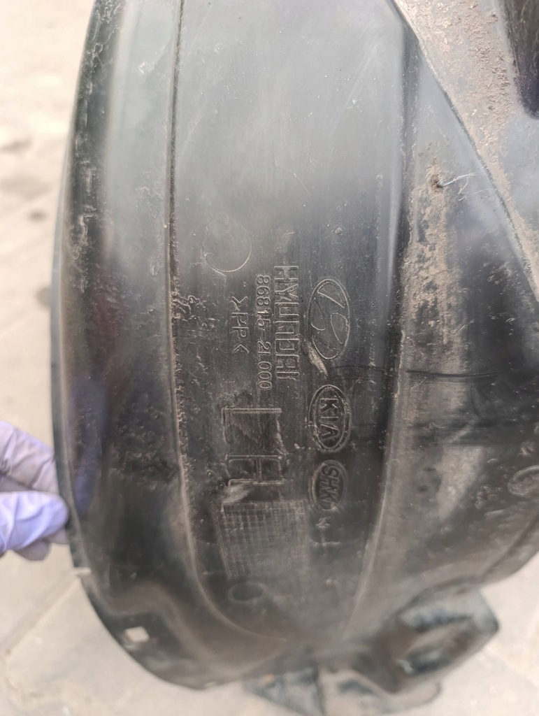 фото №8, Hyundai i30 i fd подкрылок оригинальные передние левая 868152l000 868132l000