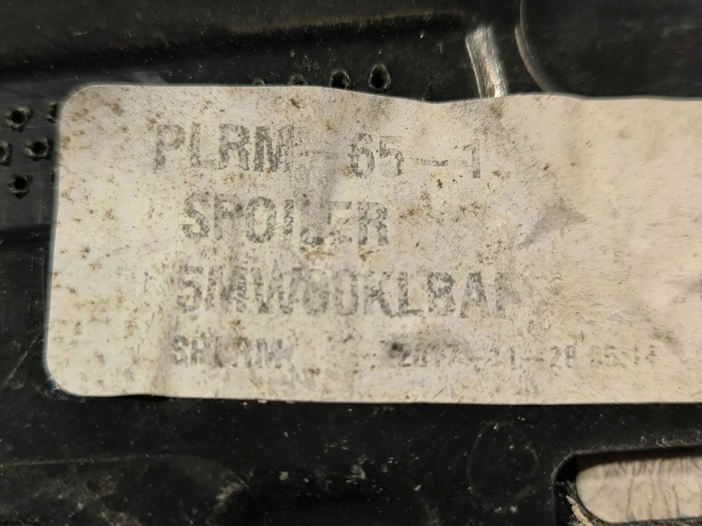 фото №9, Chrysler pacifica 2018 спойлер кришки задній / багажника