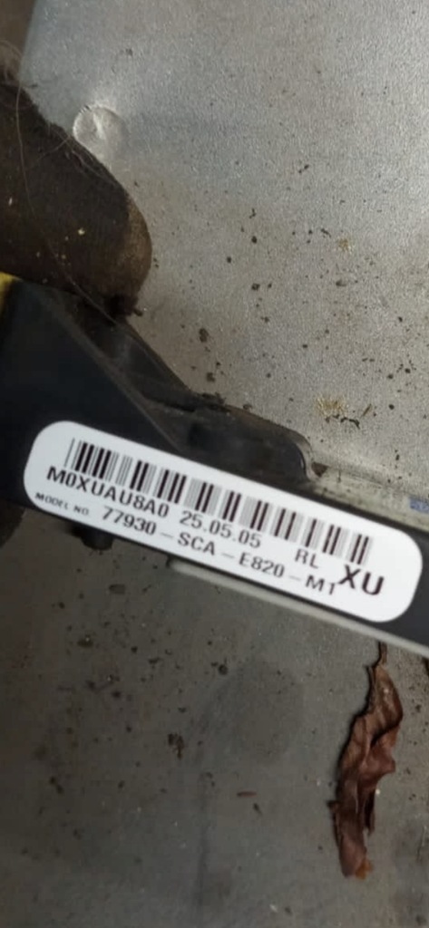 фото №11, Замок зажигания колонка ключ honda cr-v ii 2.0 b автоматическая коробка передач 2005-2006r. lift