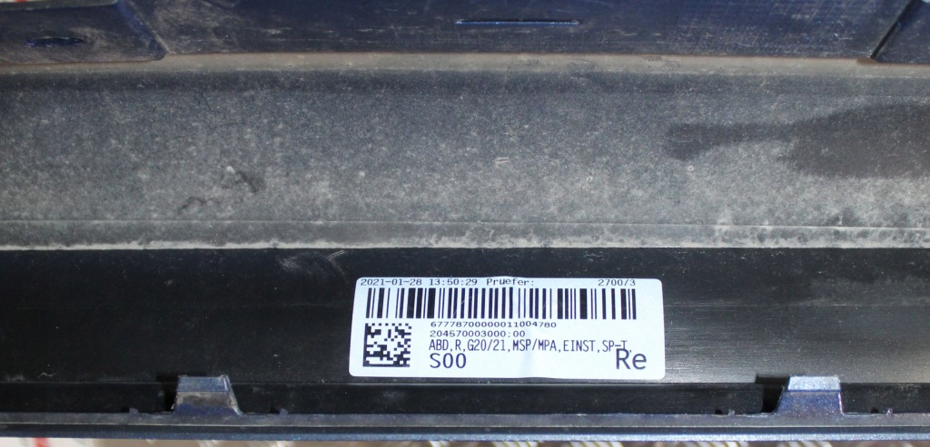 фото №10, Bmw 3 g20 g21 mpakiet молдинг накладка порог правая разные