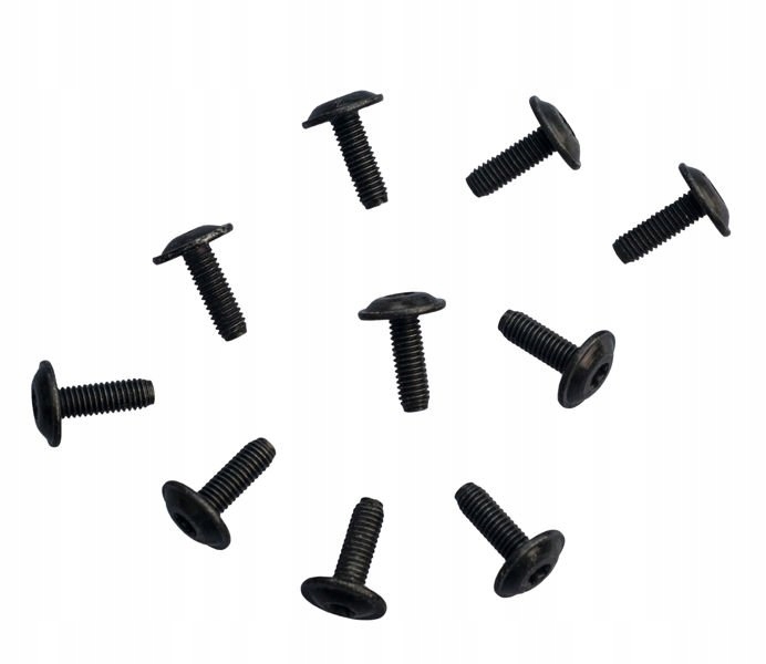 фото №6, 10x болт m6 torx кліпса гвинт захист підкрилок бампер pas підсилювач плита