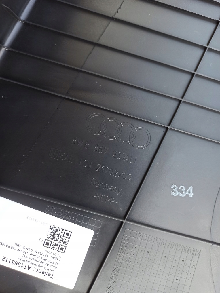 фото №5, Audi a5 f5 защита обшивка стойка левая 8w8867239a s-line