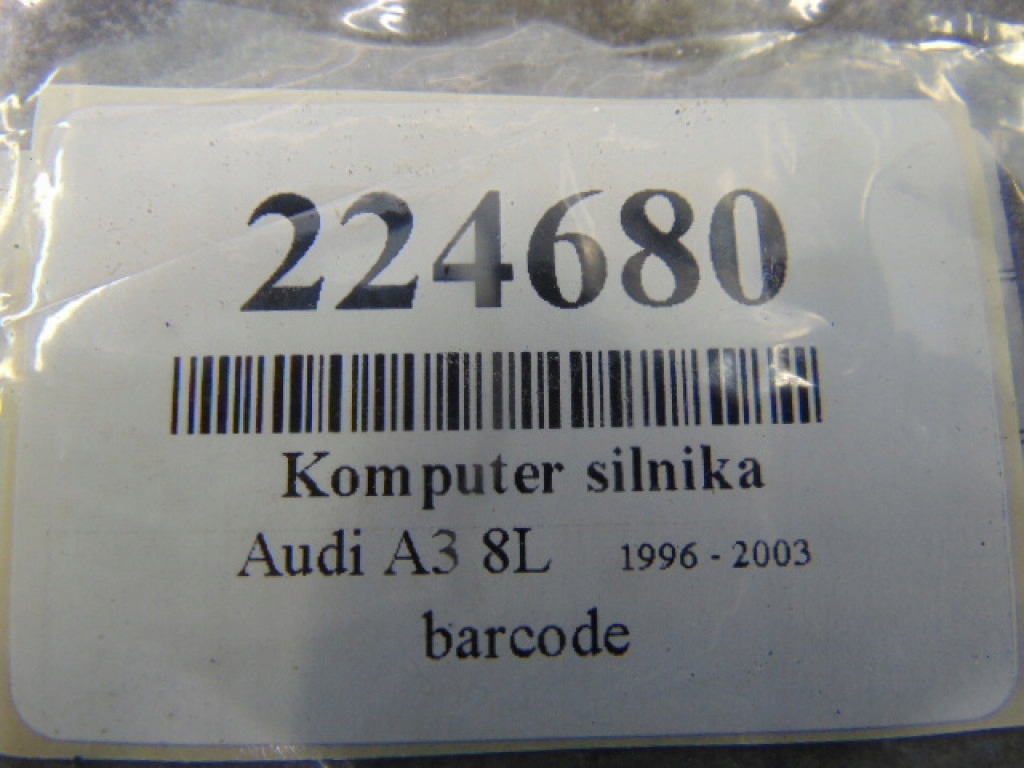 фото №5, Audi a3 8l hb 1.6 8v бортовий комп'ютер двигуна 06a906019d