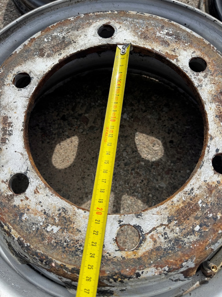 фото №5, Диск диски стальной mercedes atego 17.5