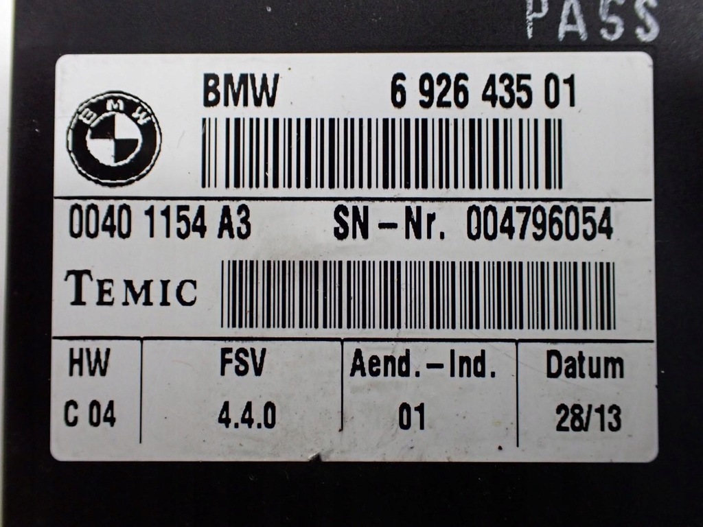 фото №3, Модуль блок керування сидіння 6926435 mini countryman r60 r61 13r