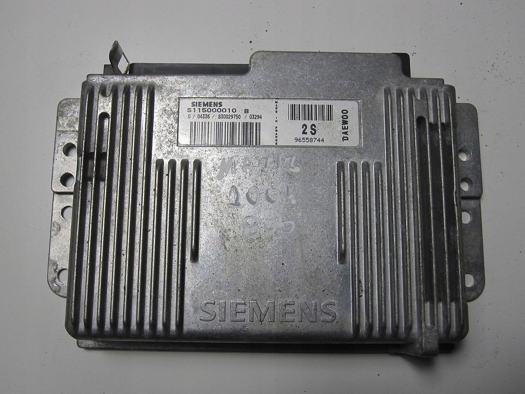 фото №1, Бортовий комп'ютер блок керування daewoo matiz 800 2004r