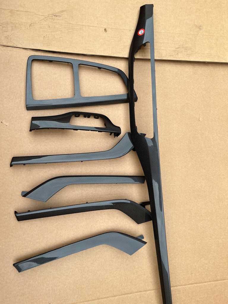 фото №15, Audi q7 sq7 4m оригинальные накладки декоративные декоры салона карбон карбон