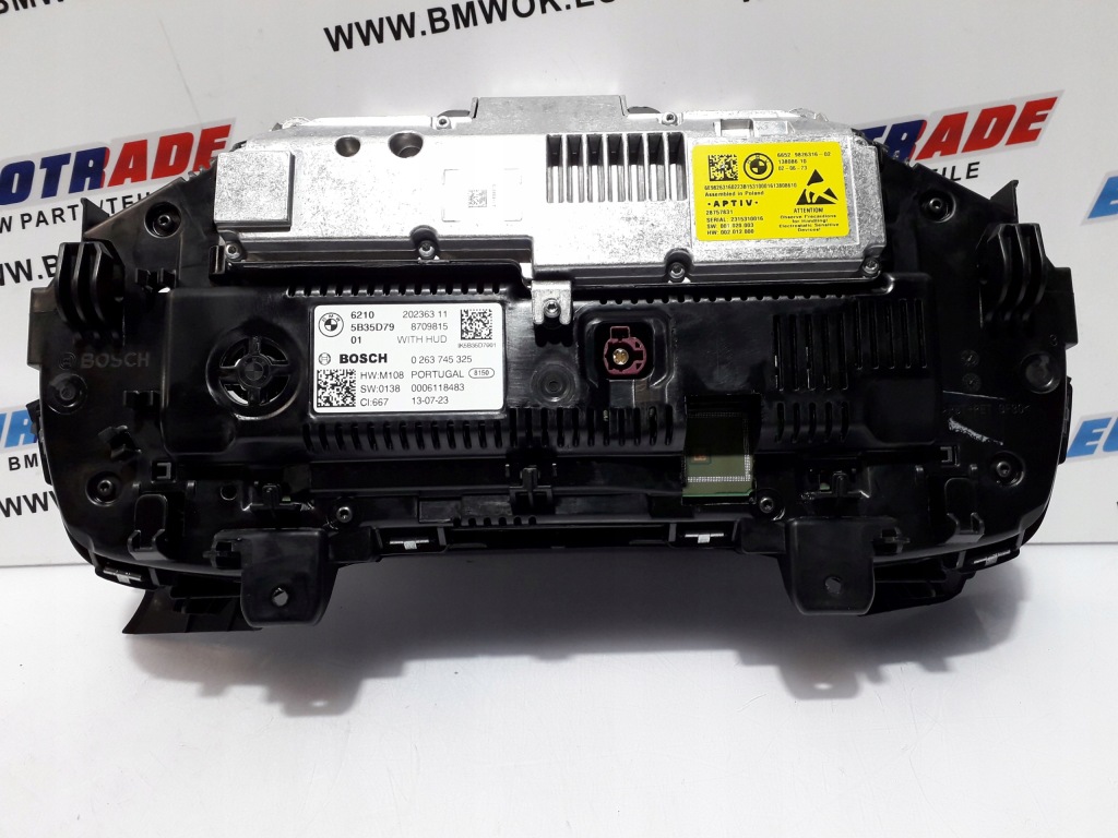 Bmw serii g лічильник прилади індикатор панель приладова 5b35d79 Зі Шроту