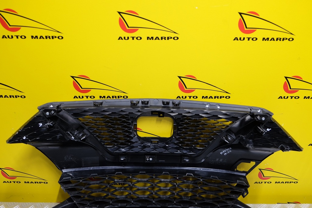 фото №11, Nissan maxima 2019- решётка радиатора решётка радиатора перед хром usa