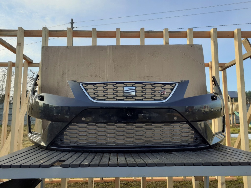 фото №13, Бампер перед seat leon iii fr 12- pdc омыватель
