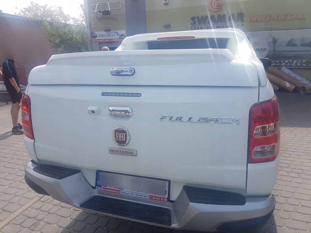 фото №12, Fiat fullback 2015 full box обшивка hardtop ładna герметична
