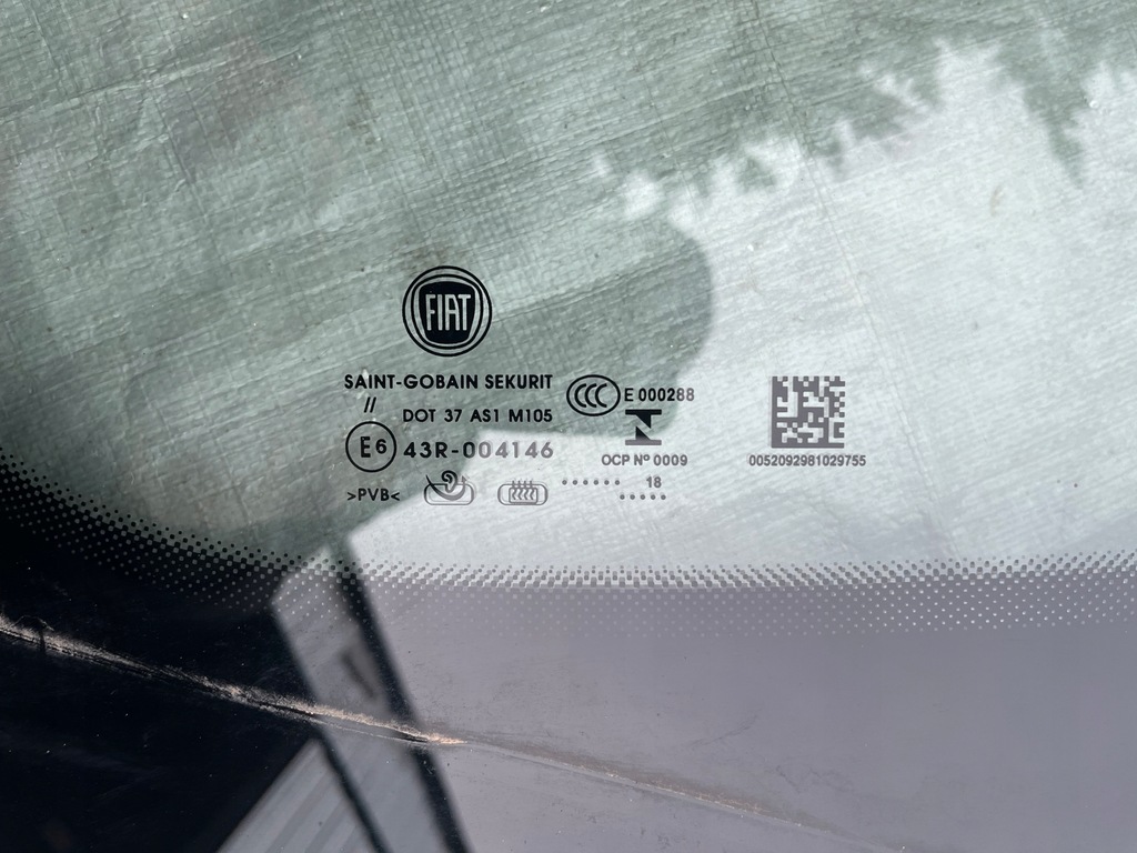 фото №5, Fiat 500x скло передня камера датчик підігрів 18r