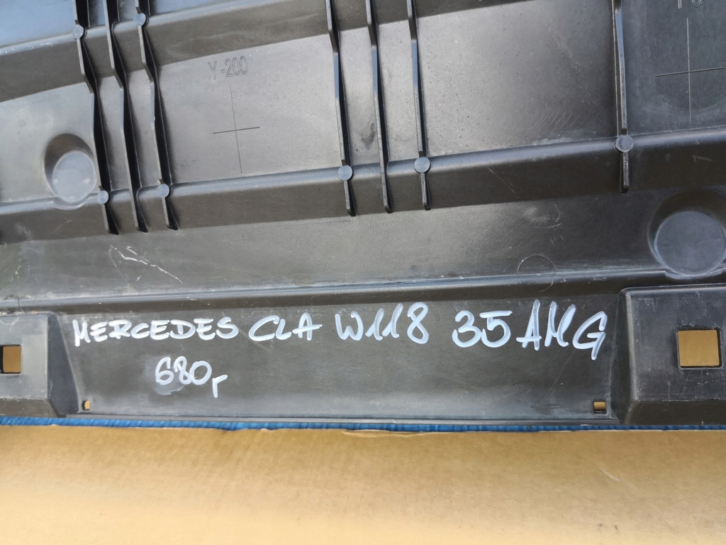 фото №10, Cla w118 35 amg плита защита pod бампер перед