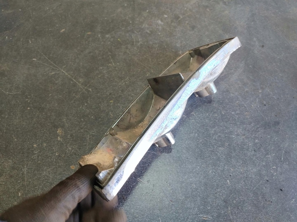 фото №8, Fiat 125 kombi лампа задняя задняя оригинал основание хром