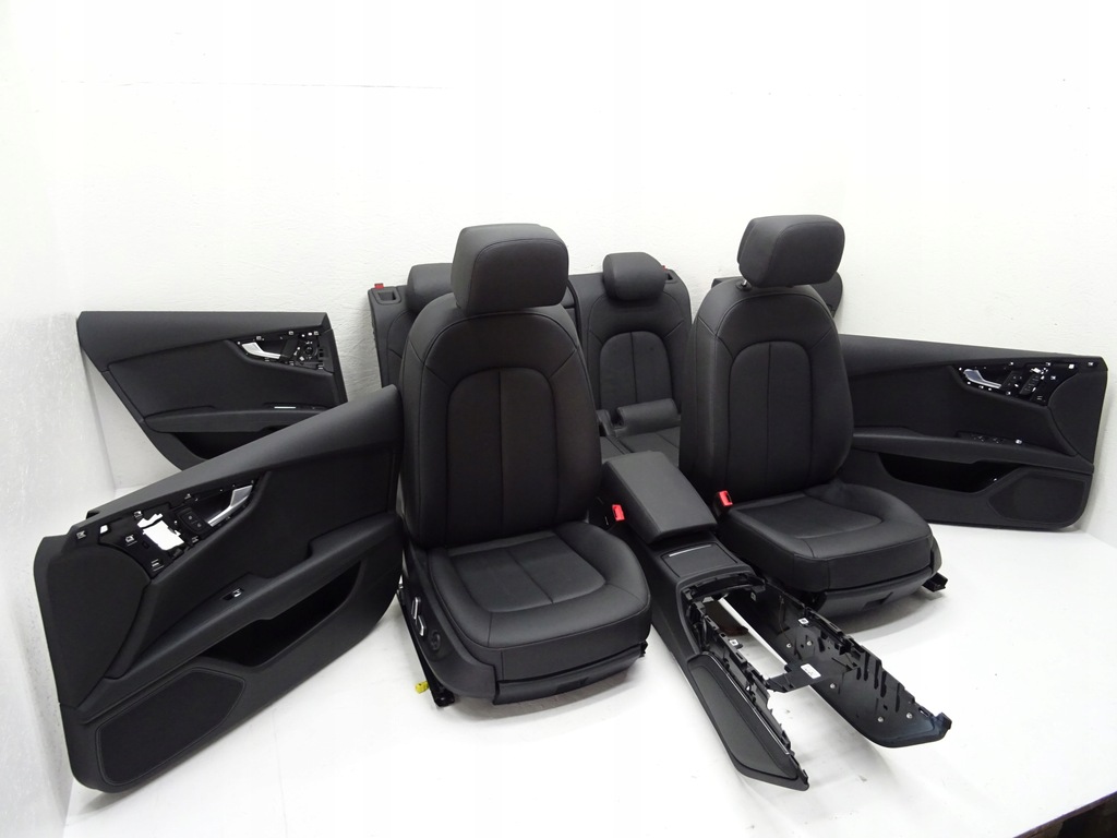 фото №1, Audi a7 c7 4g lift сиденья кожа обивка led nowe