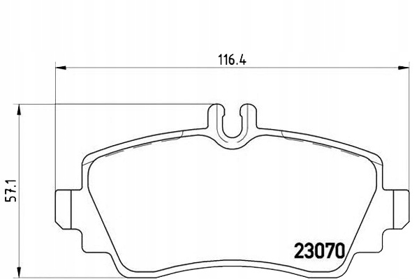 Купити Brembo гальмівні колодки гальмівні mercedes a 140 168.031. 1