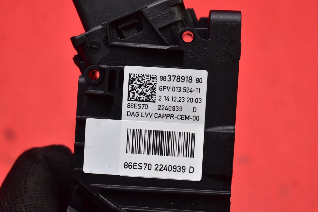 фото №6, Потенциометр педаль газа eu 9837891880 opel mokka b 1.2 t 130 km 20-