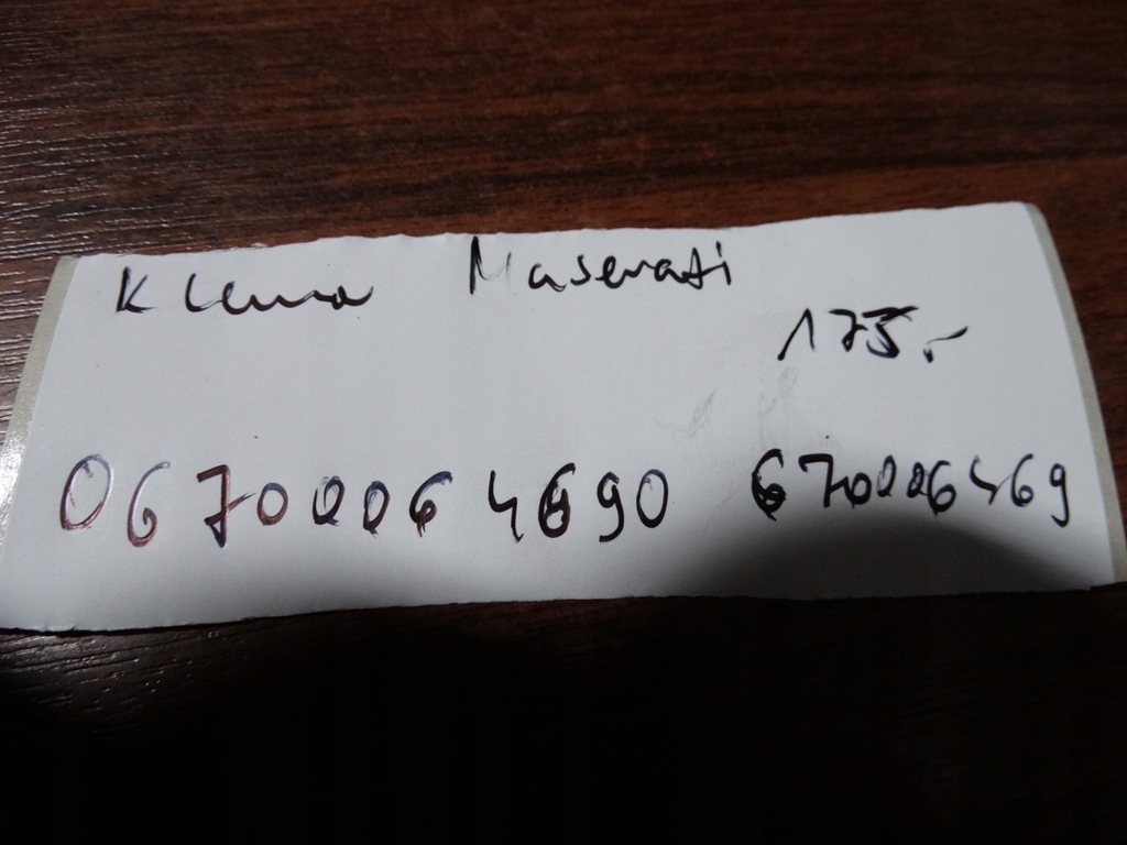 фото №4, Idealna kpl. клемма maserati 1