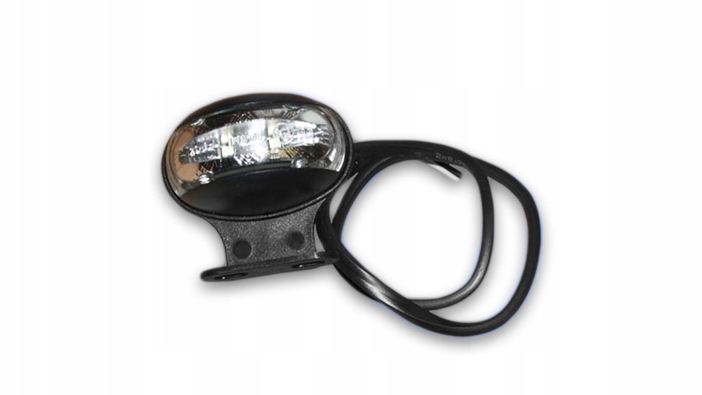 фото №1, Габаритний ліхтар led овальна 60x32+mocowanie скло фари przeź.